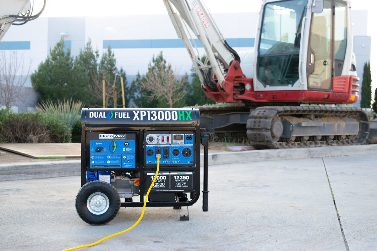 DuroMax XP13000HX Dual Fuel Portable Generator 13000W
