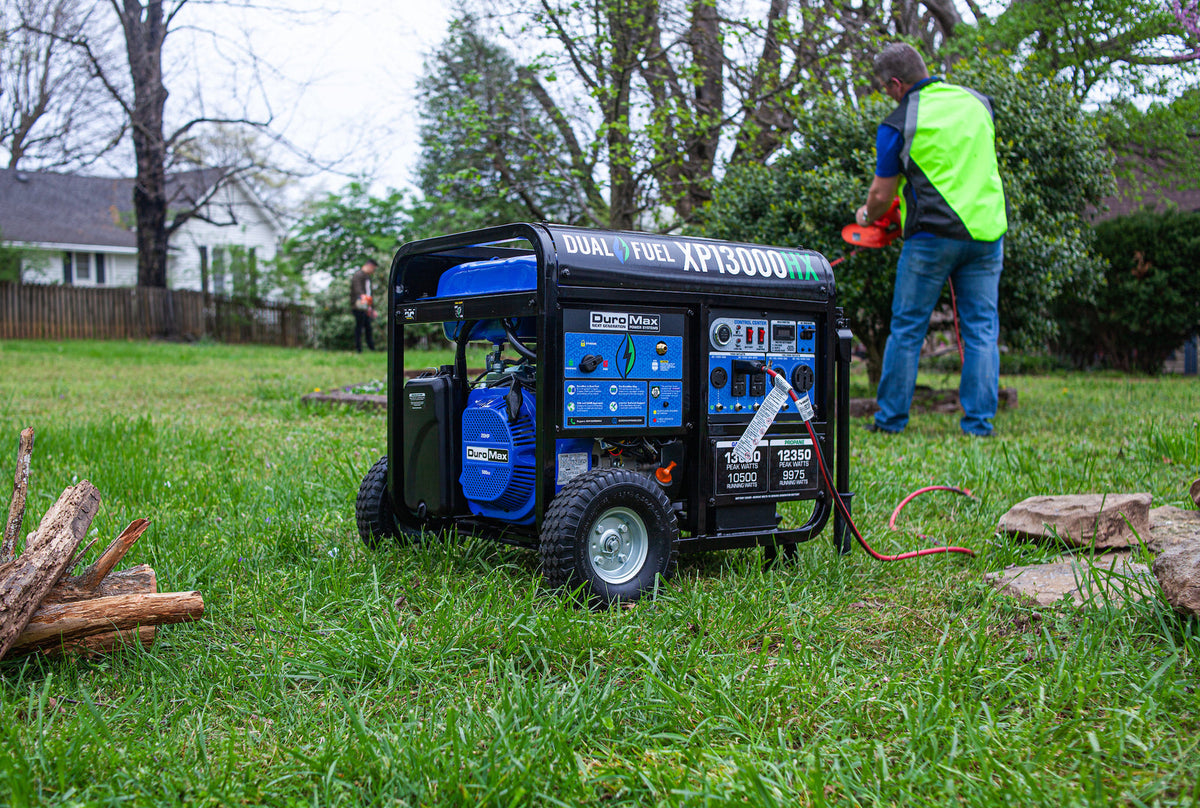 DuroMax XP13000HX Dual Fuel Portable Generator 13000W