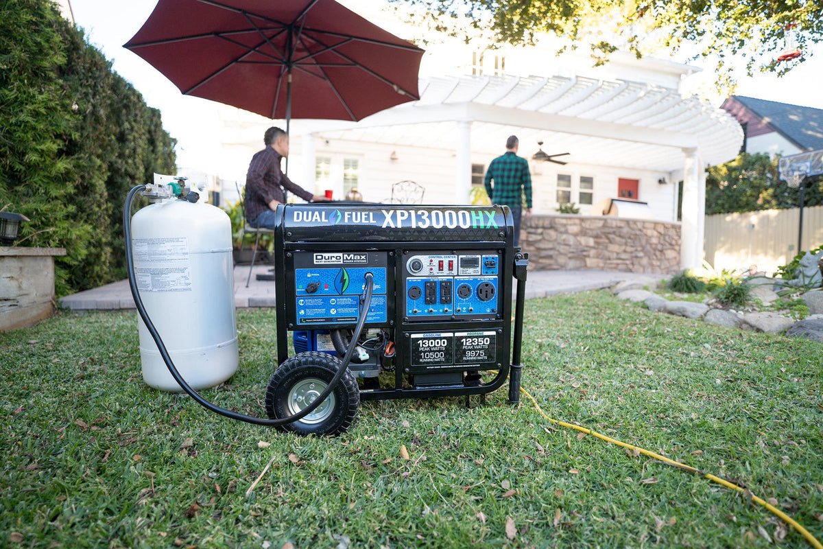 DuroMax XP13000HX Dual Fuel Portable Generator 13000W