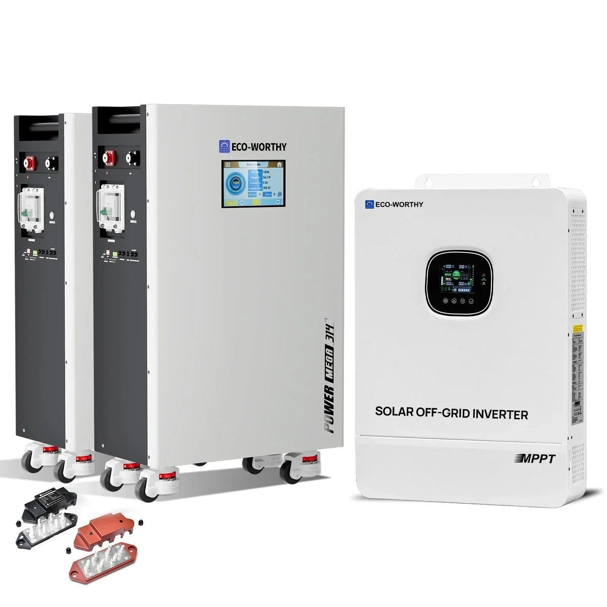 Eco-Worthy 10kW Off-Grid Solar Power System ECO-LFP4831400
