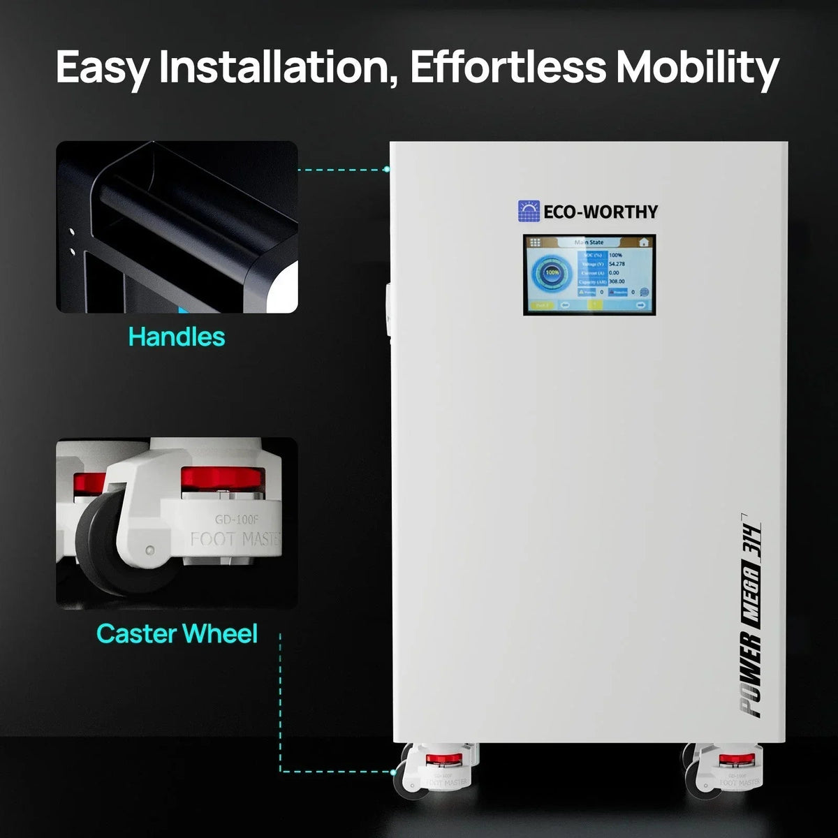 Eco-Worthy 10kW Off-Grid Solar Power System ECO-LFP4831400