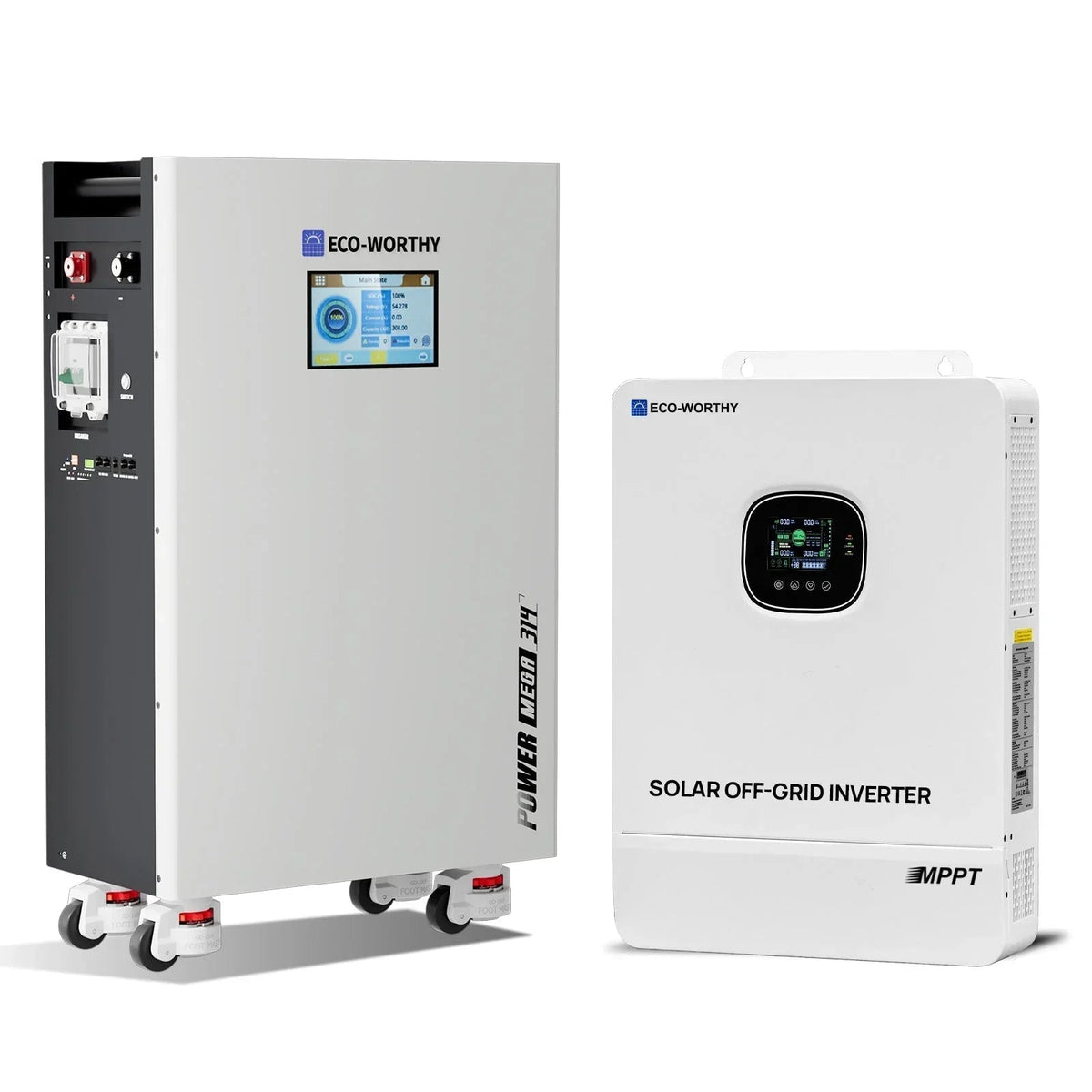 Eco-Worthy 10kW Off-Grid Solar Power System ECO-LFP4831400
