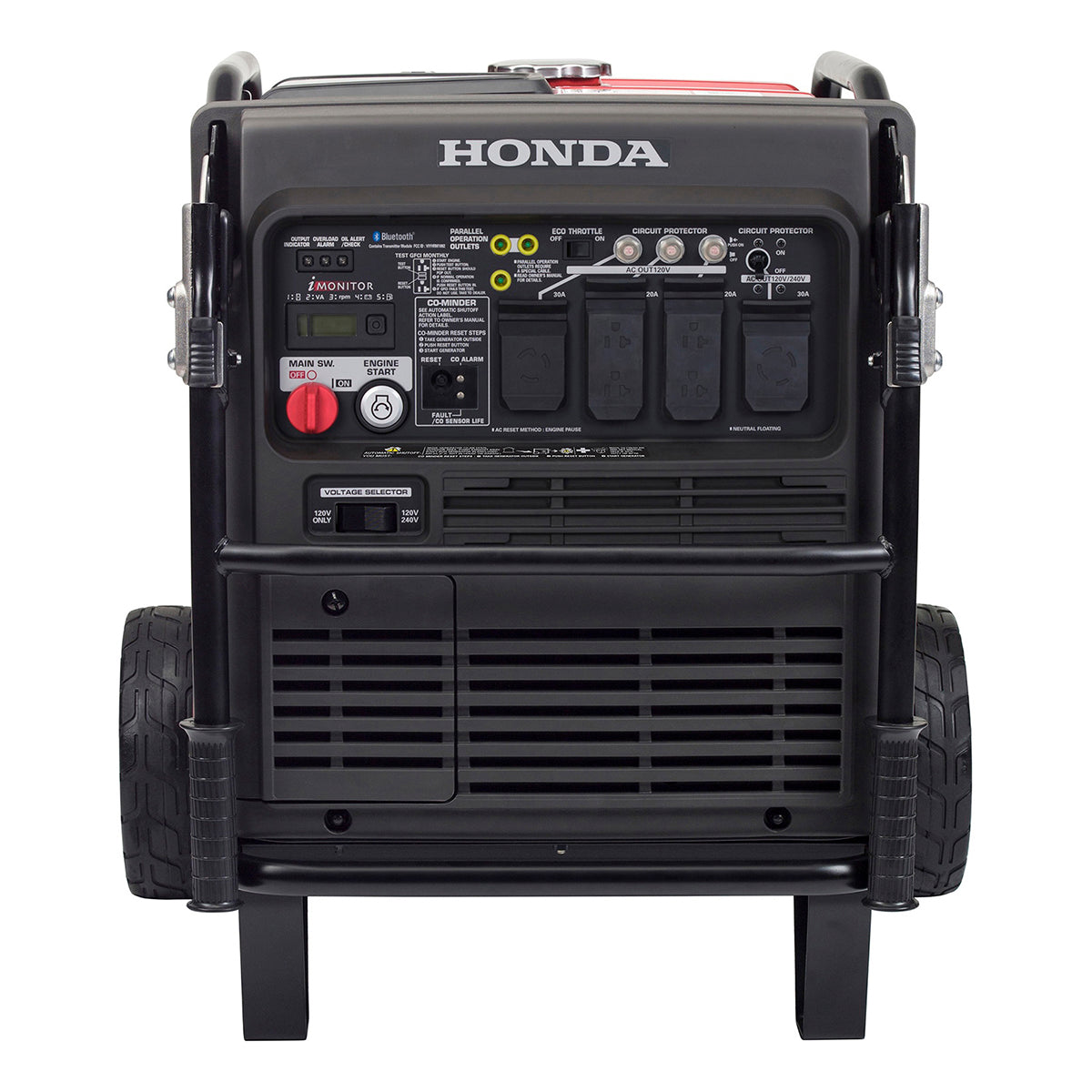 Honda EU7000iS Portable Inverter Generator 7000W Red