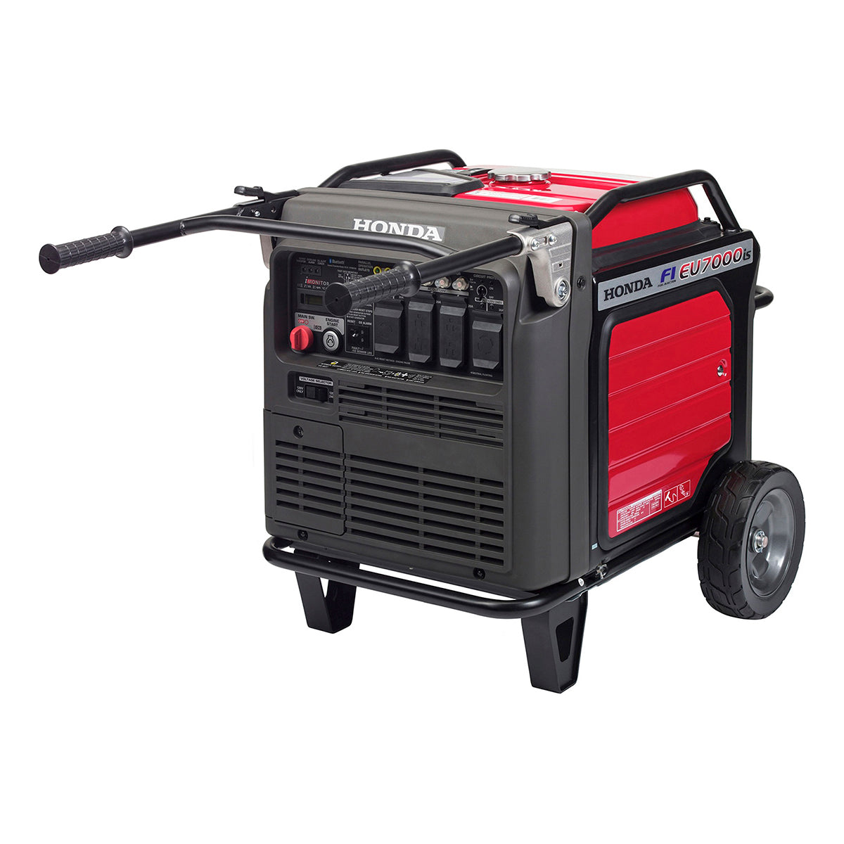 Honda EU7000iS Portable Inverter Generator 7000W Red