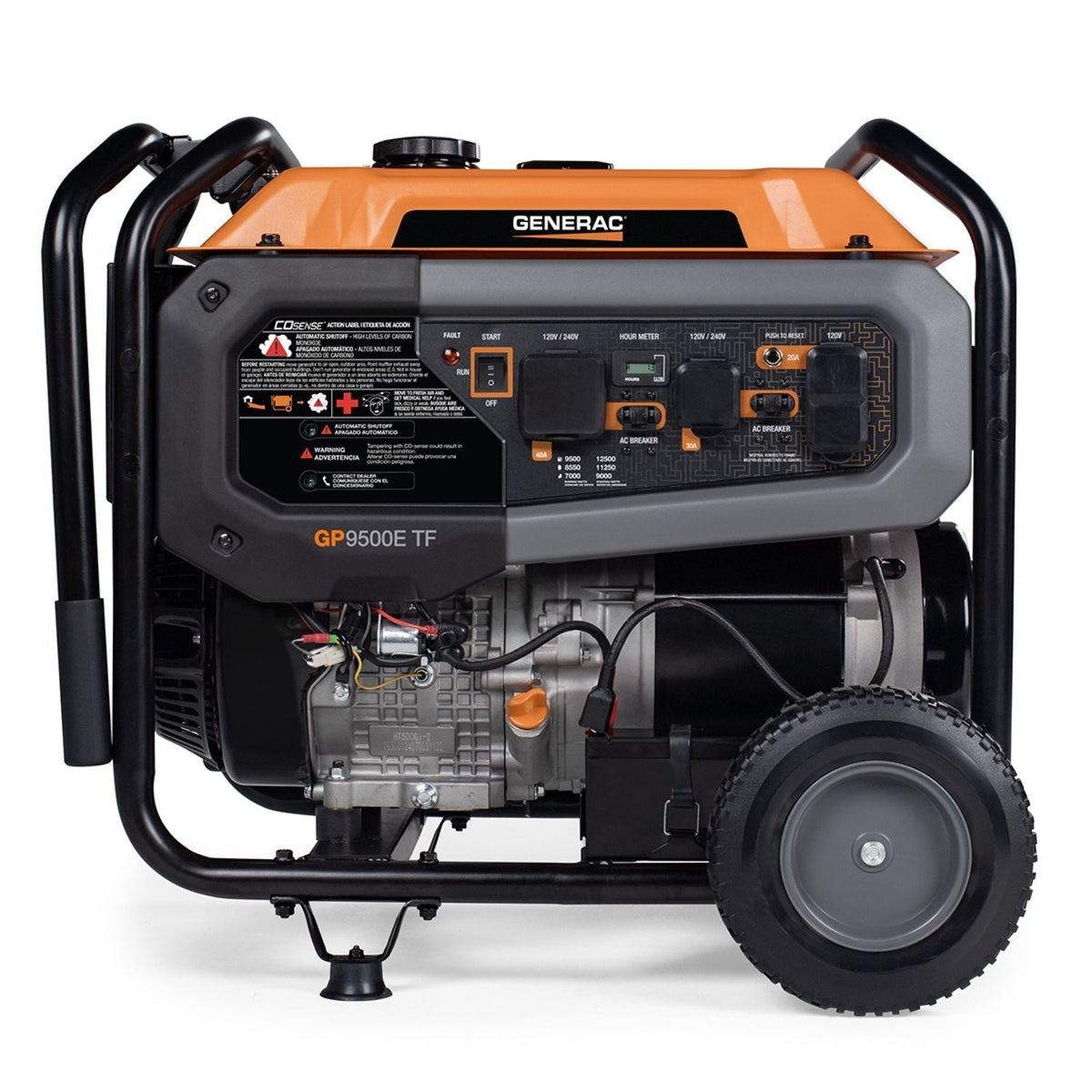 Generac GP9500E Tri-Fuel Portable Generator 9500W