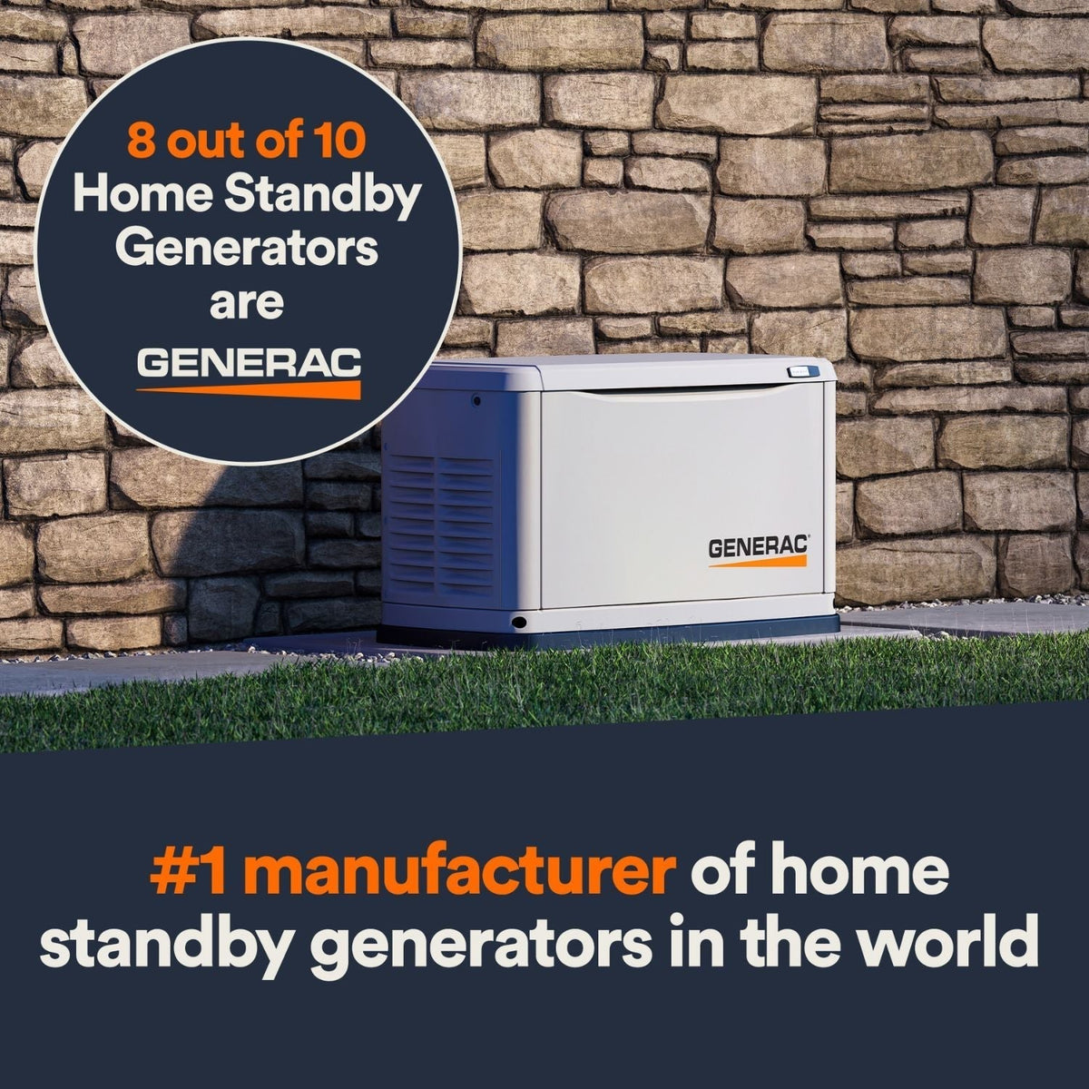 Generac Guardian 7042 Aluminum Home Standby Generator 22000W
