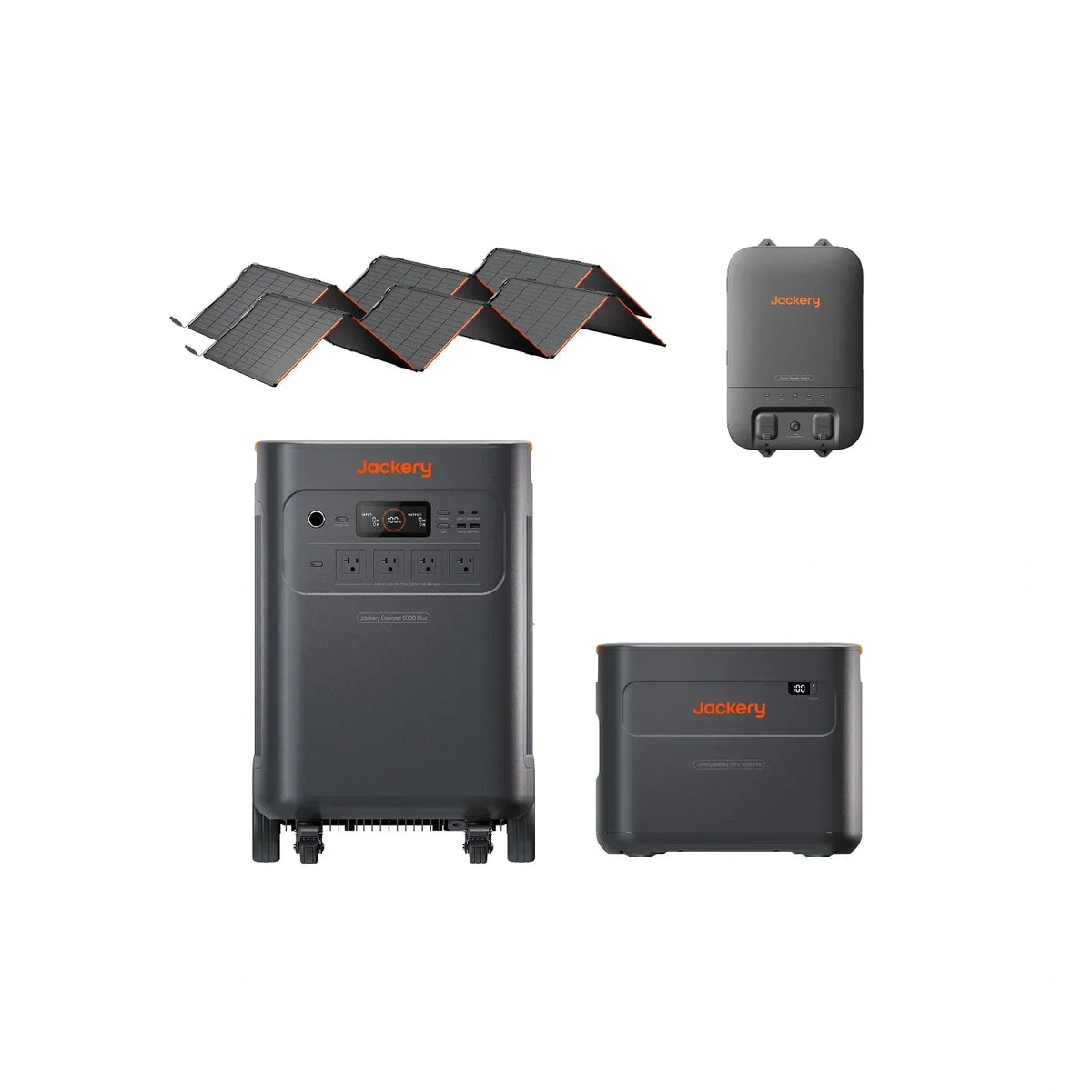 Jackery Explorer 5000 Plus 5040Wh Solar Generator