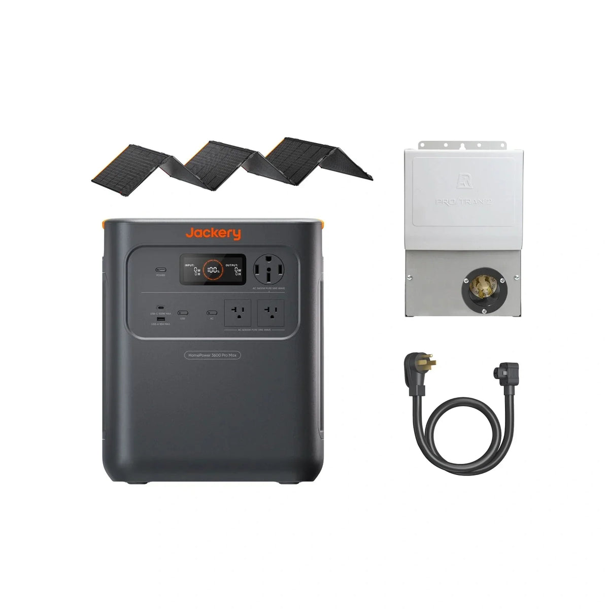 Jackery HomePower 3600 Pro Max Solar Generator