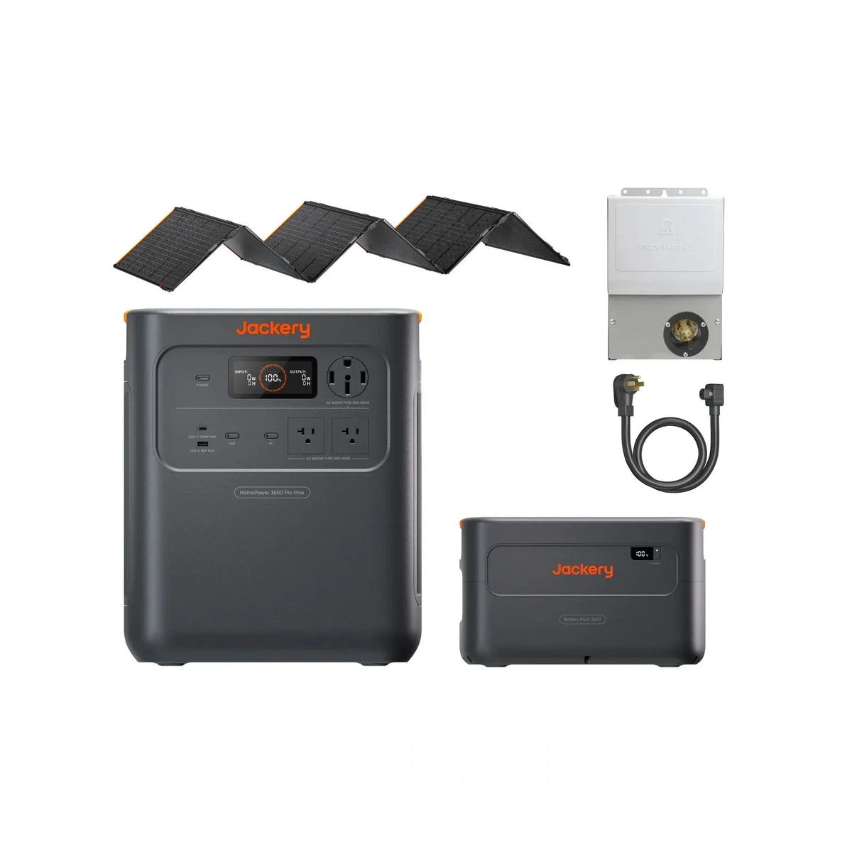 Jackery HomePower 3600 Pro Max Solar Generator