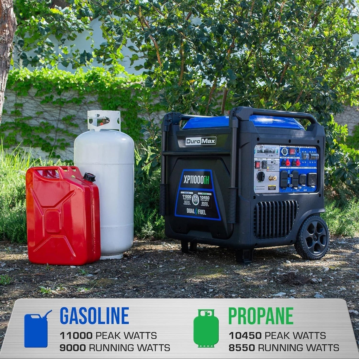 XP11000iH 11000W Dual Fuel Portable Inverter Generator