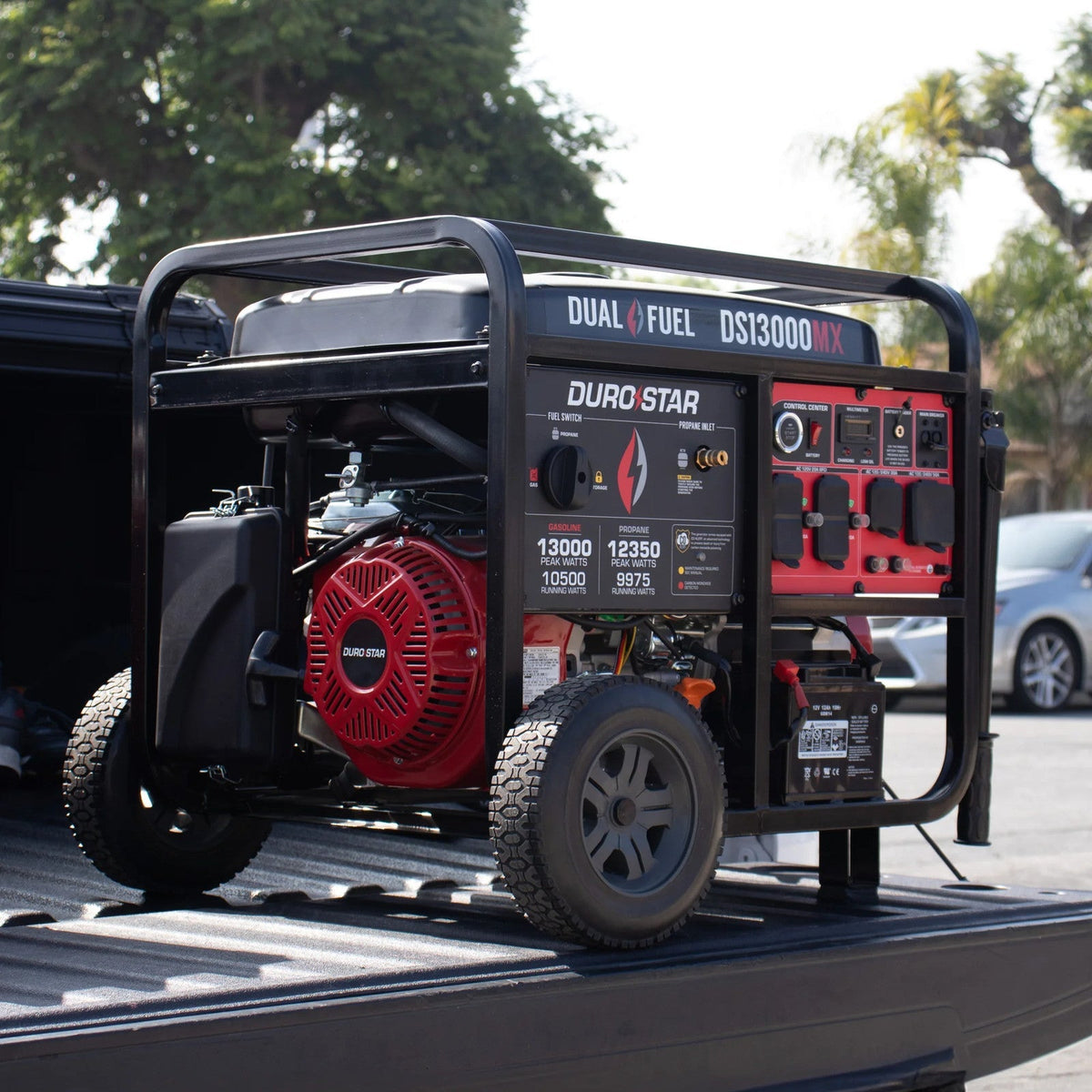 DuroStar DS13000MX 13000W Dual Fuel Portable Generator