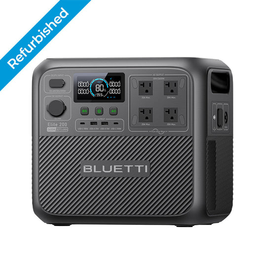 BLUETTI Elite 200 V2 2600W Portable Power Station Generator