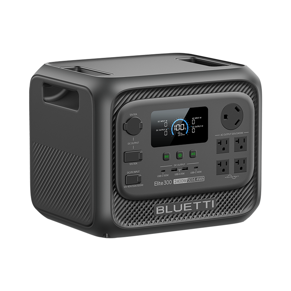 BLUETTI Elite 300 2400W Portable Power Station Generator