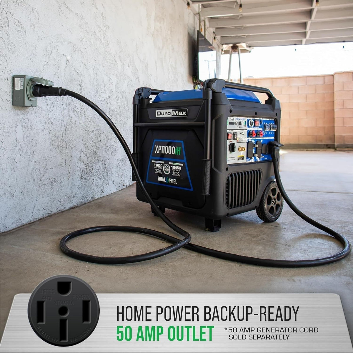 XP11000iH 11000W Dual Fuel Portable Inverter Generator