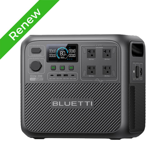 BLUETTI Elite 200 V2 2600W Portable Power Station Generator
