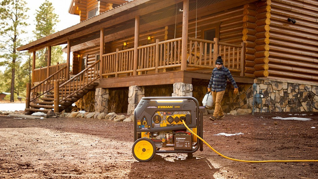 FIRMAN H07553F 9400W Dual Fuel Portable Generator