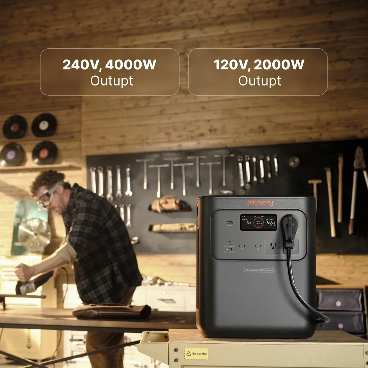 Jackery HomePower 3600 Pro Max Solar Generator